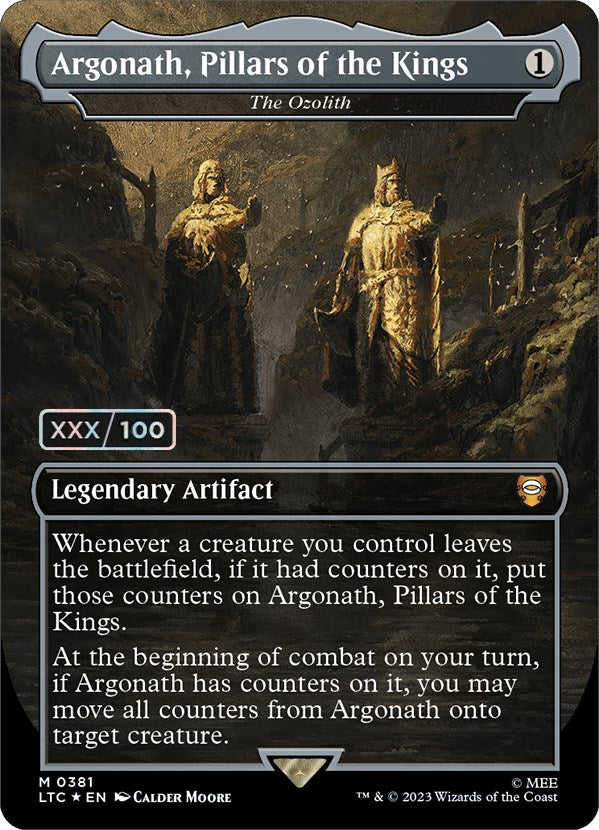 Argonath, Pillars of the Kings - The Ozolith (Serialized) [The Lord of the Rings: Tales of Middle-Earth Commander] | L.A. Mood Comics and Games