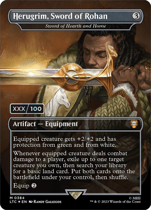 Herugrim, Sword of Rohan - Sword of Hearth and Home (Serialized) [The Lord of the Rings: Tales of Middle-Earth Commander] | L.A. Mood Comics and Games