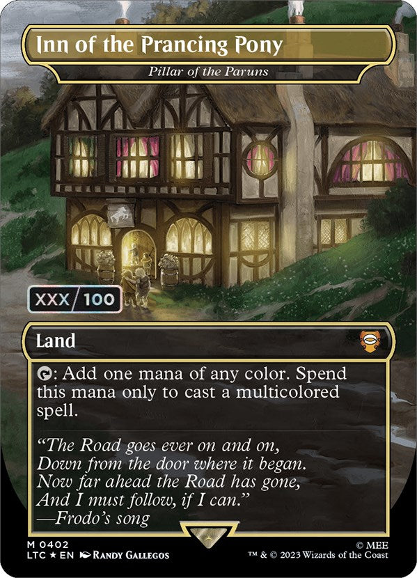 Inn of the Prancing Pony - Pillar of the Paruns (Serialized) [The Lord of the Rings: Tales of Middle-Earth Commander] | L.A. Mood Comics and Games