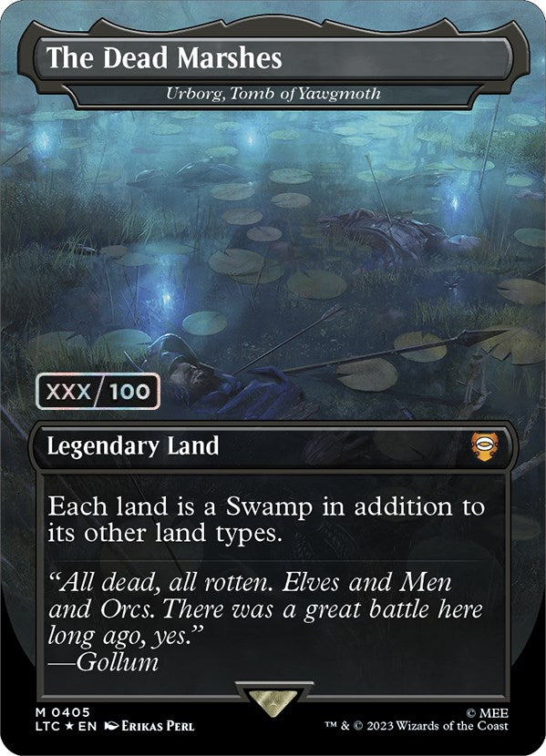 The Dead Marshes - Urborg, Tomb of Yawgmoth (Serialized) [The Lord of the Rings: Tales of Middle-Earth Commander] | L.A. Mood Comics and Games