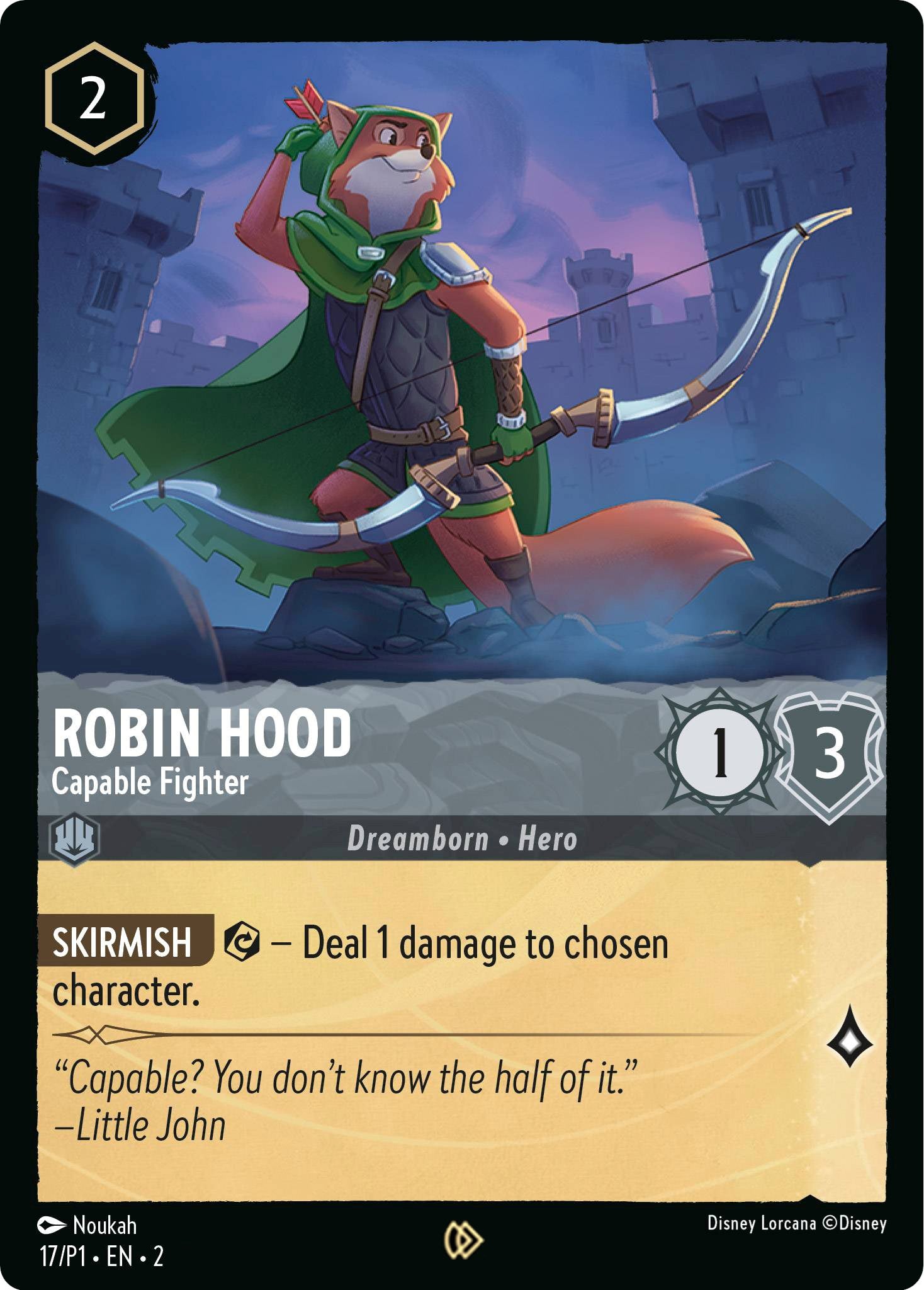 Robin Hood - Capable Fighter (17) [Promo Cards] | L.A. Mood Comics and Games