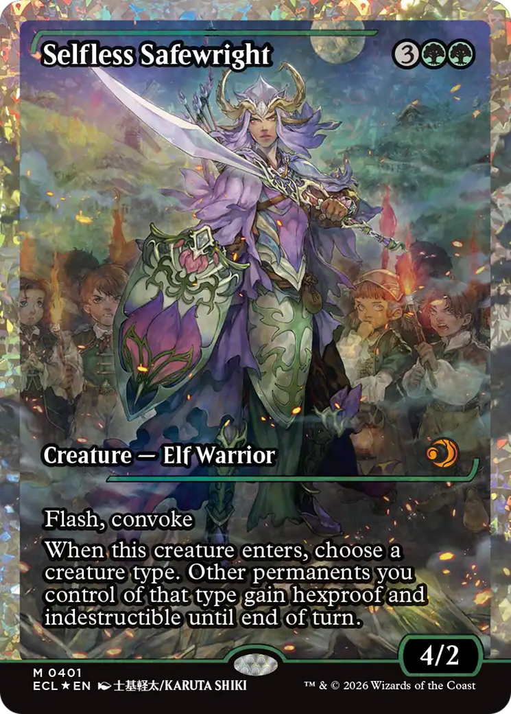 Selfless Safewright (Showcase) (Fracture Foil) [Lorwyn Eclipsed] | L.A. Mood Comics and Games