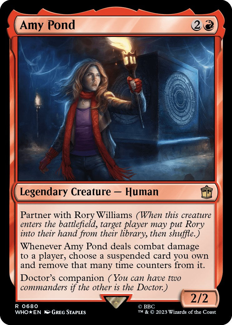 Amy Pond (Surge Foil) [Doctor Who] | L.A. Mood Comics and Games