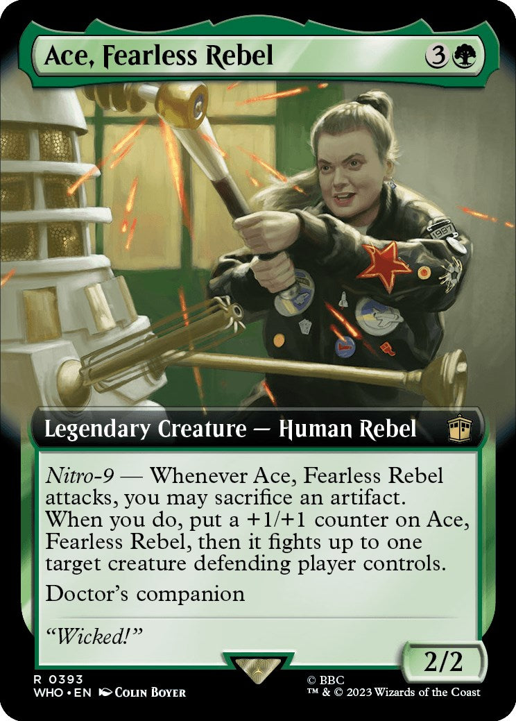 Ace, Fearless Rebel (Extended Art) [Doctor Who] | L.A. Mood Comics and Games