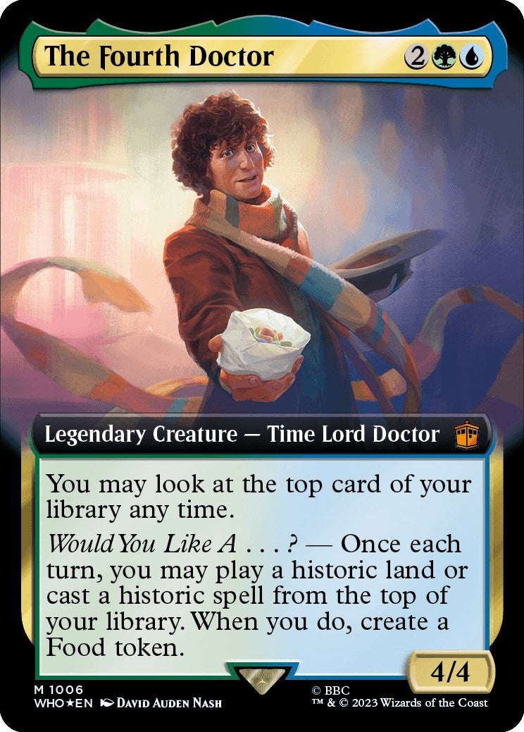 The Fourth Doctor (Extended Art) (Surge Foil) [Doctor Who] | L.A. Mood Comics and Games