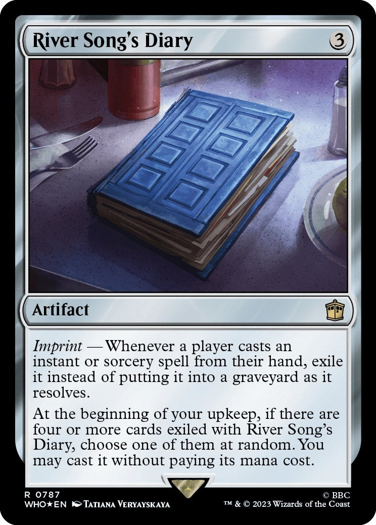 River Song's Diary (Surge Foil) [Doctor Who] | L.A. Mood Comics and Games