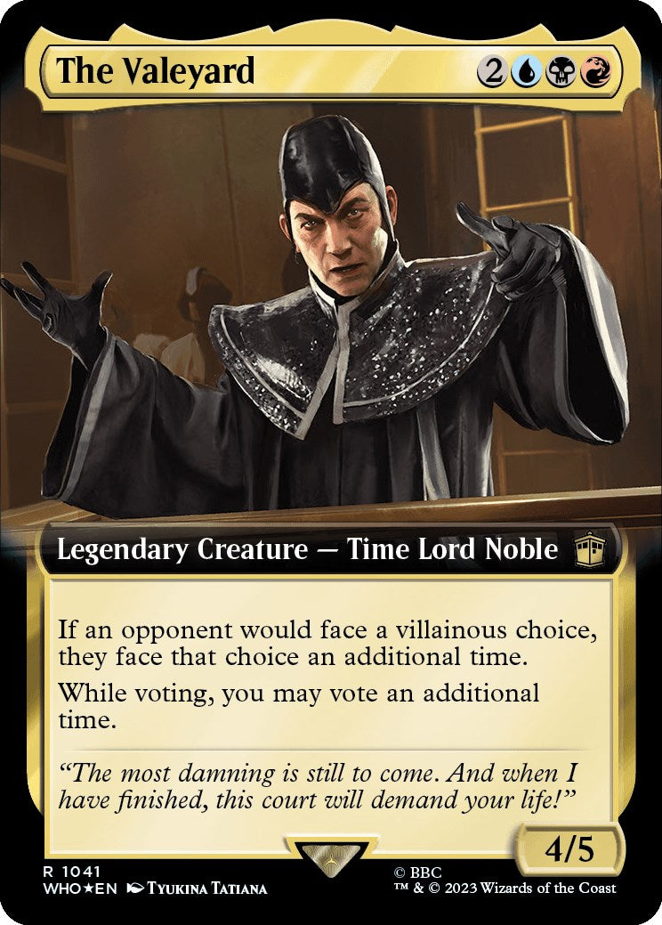 The Valeyard (Extended Art) (Surge Foil) [Doctor Who] | L.A. Mood Comics and Games