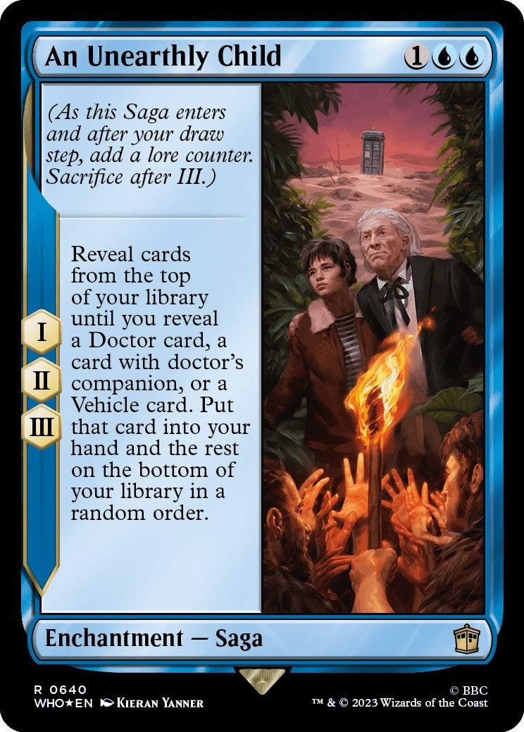 An Unearthly Child (Surge Foil) [Doctor Who] | L.A. Mood Comics and Games