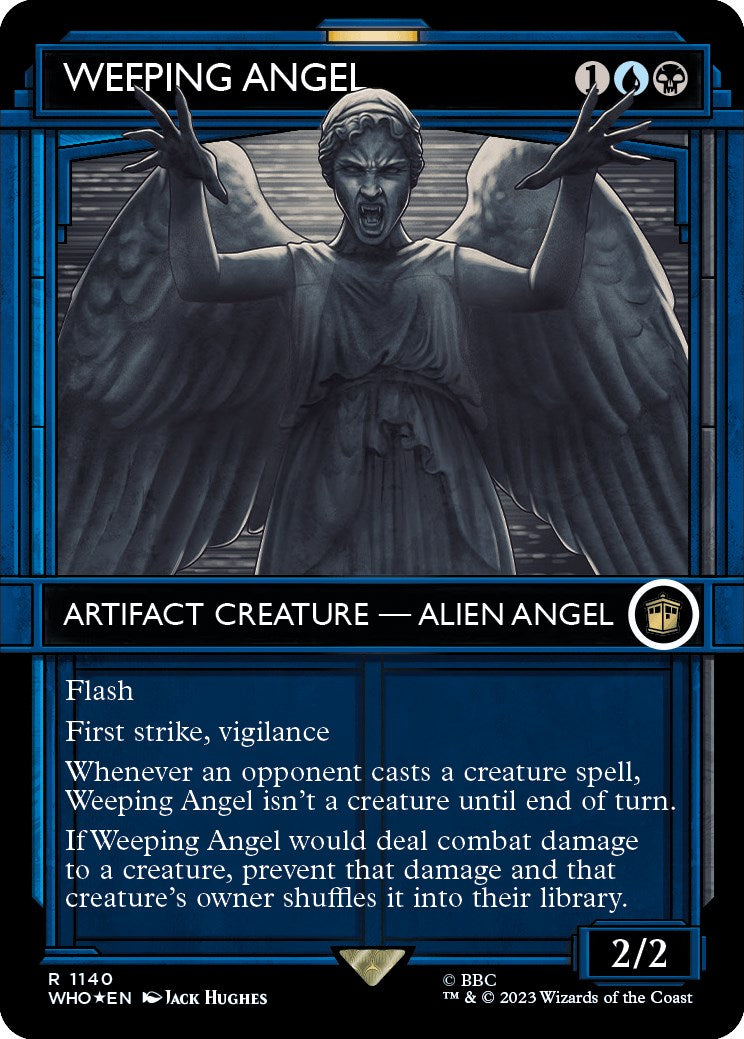 Weeping Angel (Showcase) (Surge Foil) [Doctor Who] | L.A. Mood Comics and Games