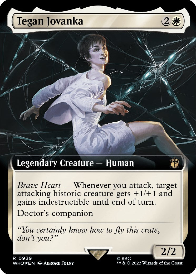 Tegan Jovanka (Extended Art) (Surge Foil) [Doctor Who] | L.A. Mood Comics and Games