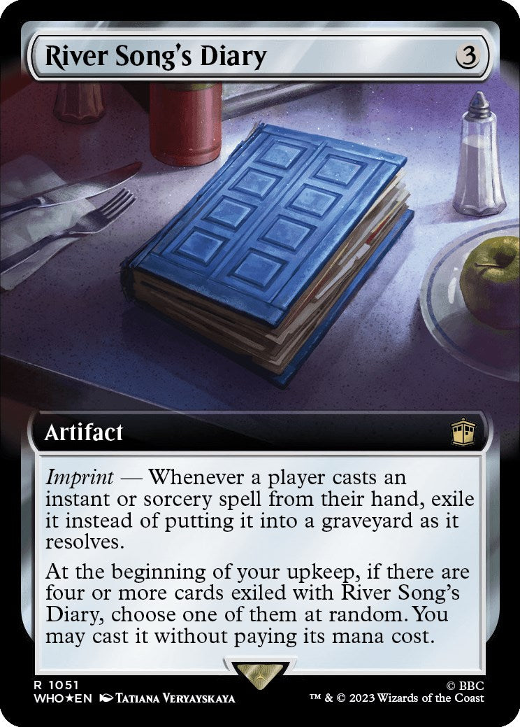 River Song's Diary (Extended Art) (Surge Foil) [Doctor Who] | L.A. Mood Comics and Games