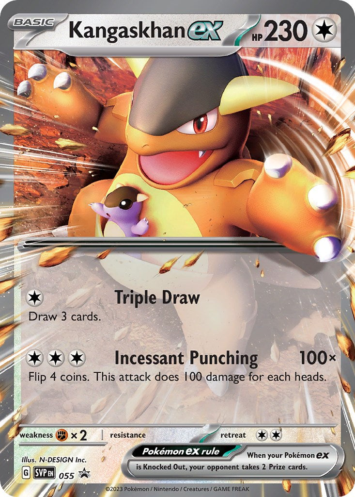 Kangaskhan ex (055) [Scarlet & Violet: Black Star Promos] | L.A. Mood Comics and Games
