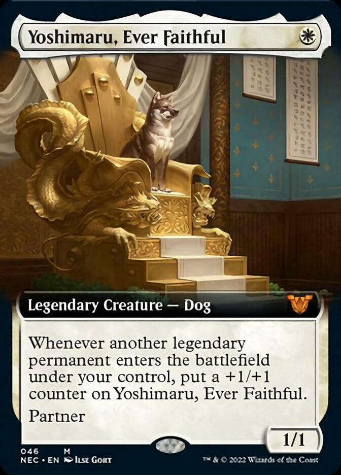 Yoshimaru, Ever Faithful (Extended Art) [Kamigawa: Neon Dynasty Commander] | L.A. Mood Comics and Games