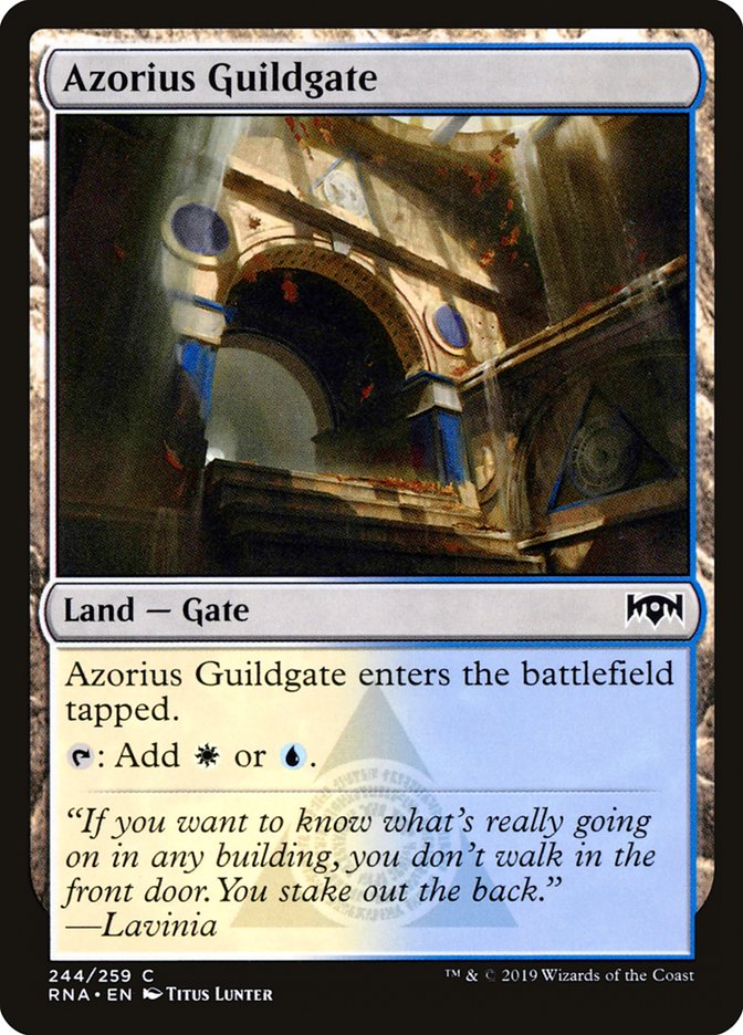 Azorius Guildgate (244/259) [Ravnica Allegiance] | L.A. Mood Comics and Games
