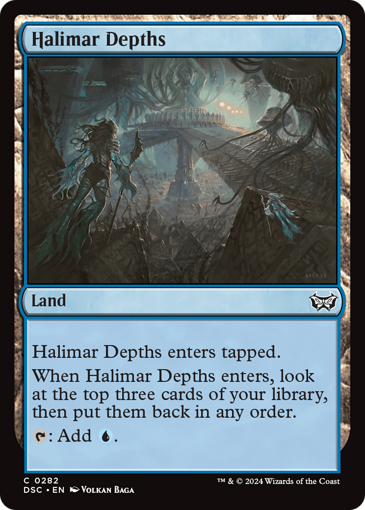 Halimar Depths [Duskmourn: House of Horror Commander] | L.A. Mood Comics and Games