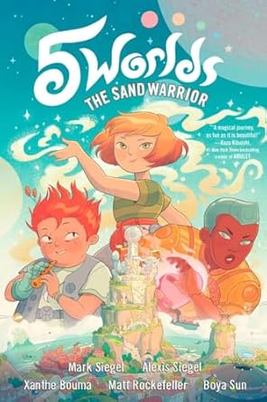 5 Worlds Hardcover Graphic Novel Volume 01 Sand Warrior | L.A. Mood Comics and Games