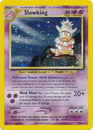 Slowking (14/111) [Neo Genesis Unlimited] | L.A. Mood Comics and Games