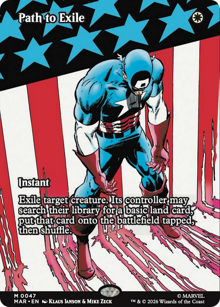 Path to Exile (Borderless) (0047) [Marvel Universe: Eternal-Legal] | L.A. Mood Comics and Games