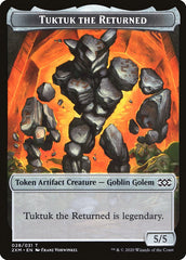 Elephant // Tuktuk the Returned Double-Sided Token [Double Masters Tokens] | L.A. Mood Comics and Games