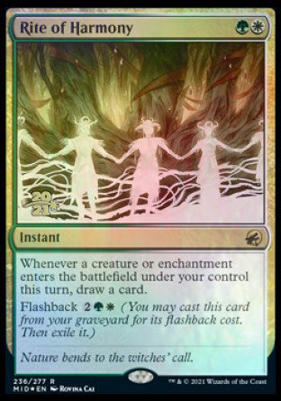 Rite of Harmony [Innistrad: Midnight Hunt Prerelease Promos] | L.A. Mood Comics and Games