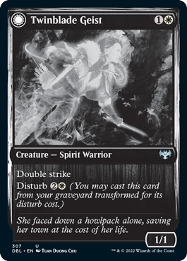 Twinblade Geist // Twinblade Invocation [Innistrad: Double Feature] | L.A. Mood Comics and Games