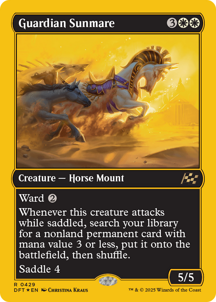 Guardian Sunmare (First-Place Foil) [Aetherdrift] | L.A. Mood Comics and Games