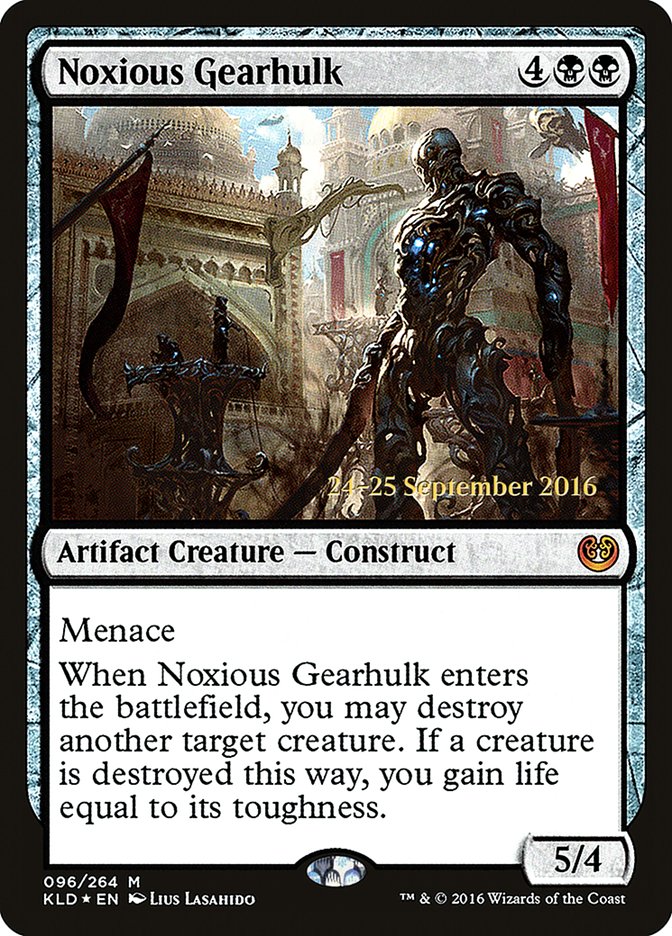 Noxious Gearhulk [Kaladesh Prerelease Promos] | L.A. Mood Comics and Games