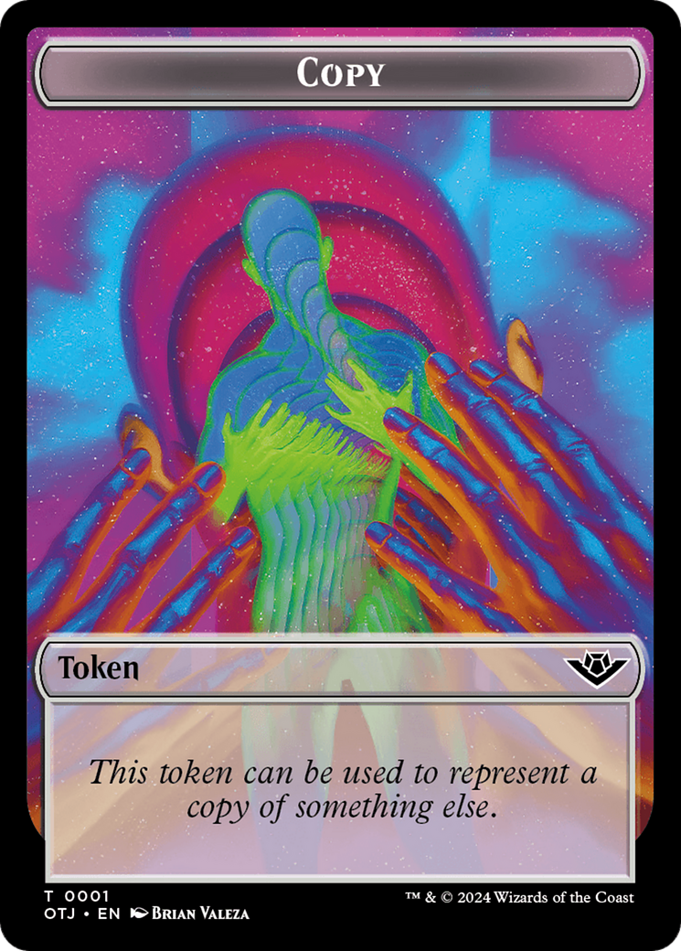 Copy // Plot Double-Sided Token [Outlaws of Thunder Junction Tokens] | L.A. Mood Comics and Games