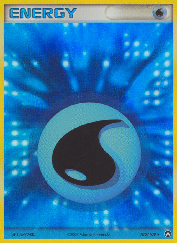 Water Energy (105/108) [EX: Power Keepers] | L.A. Mood Comics and Games