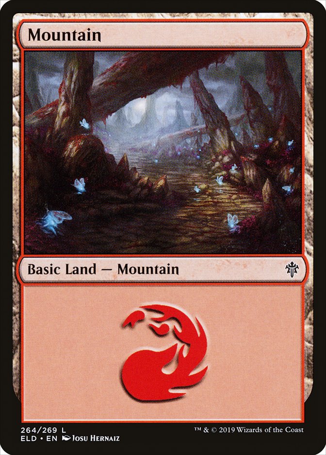 Mountain (264) [Throne of Eldraine] | L.A. Mood Comics and Games