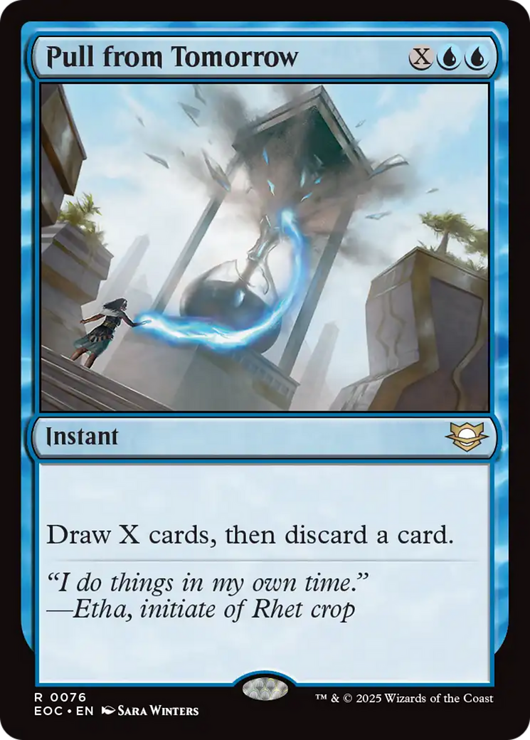 Pull from Tomorrow [Edge of Eternities Commander] | L.A. Mood Comics and Games
