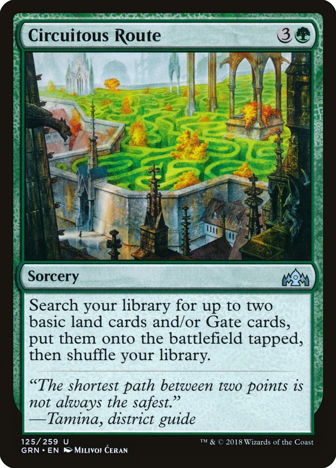 Circuitous Route [Guilds of Ravnica] | L.A. Mood Comics and Games