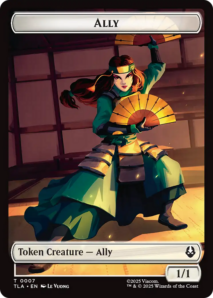 Ally (0007) // Spirit Double-Sided Token [Avatar: The Last Airbender Tokens] | L.A. Mood Comics and Games