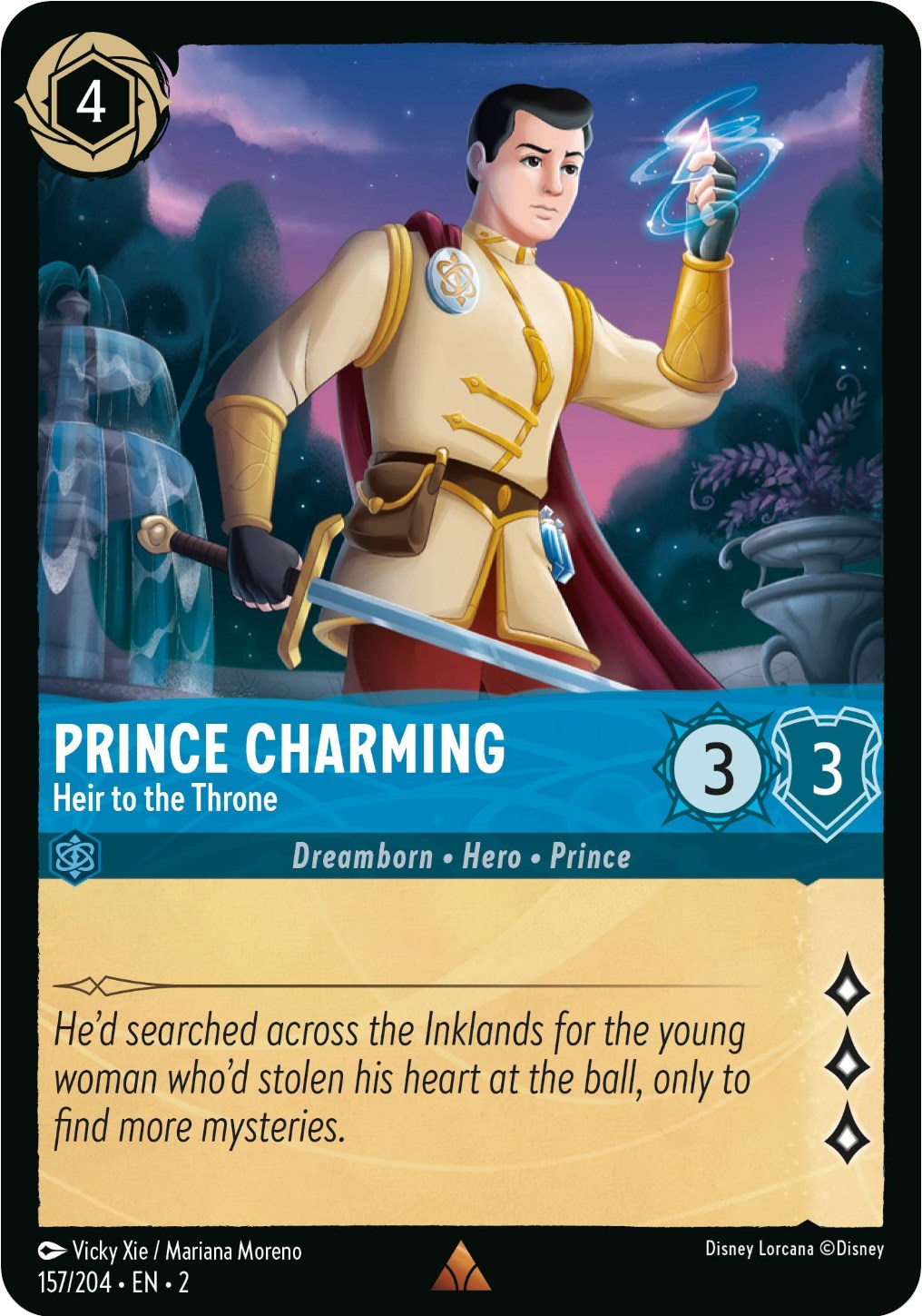 Prince Charming - Heir to the Throne (157/204) [Rise of the Floodborn] | L.A. Mood Comics and Games