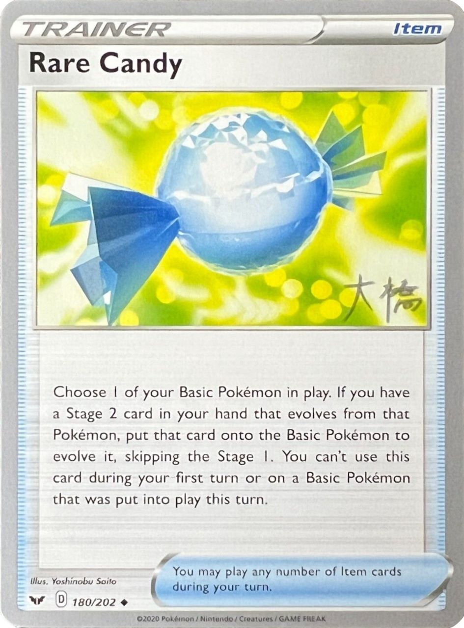 Rare Candy (180/202) (Ice Rider Palkia - Rikuto Ohashi) [World Championships 2022] | L.A. Mood Comics and Games