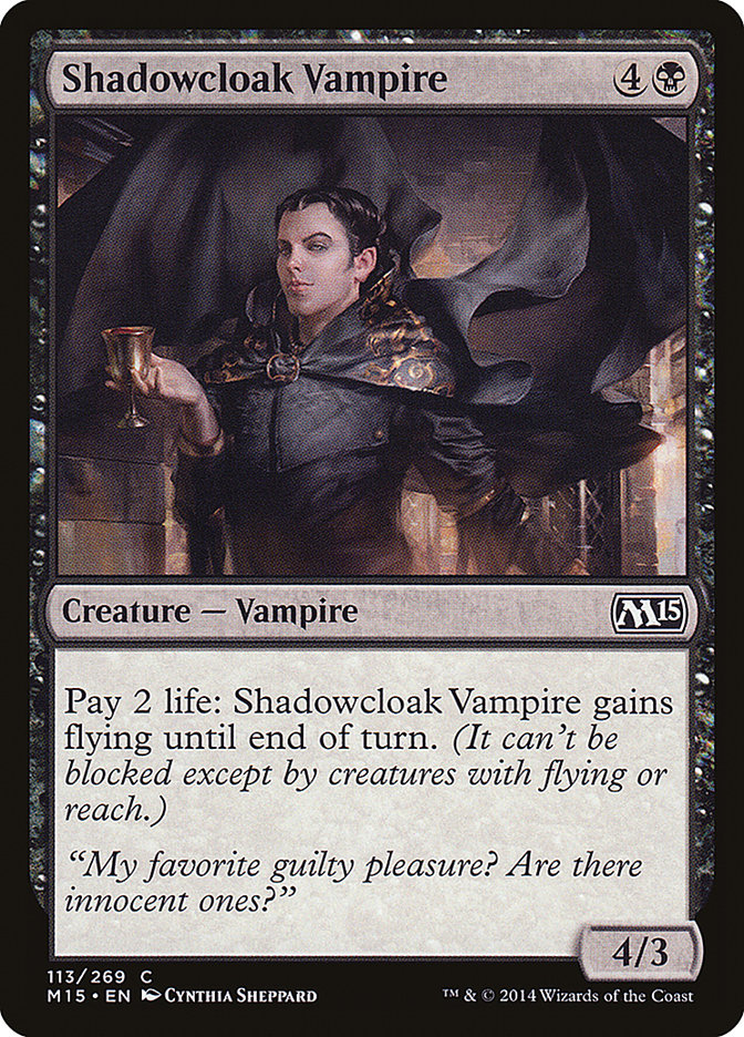 Shadowcloak Vampire [Magic 2015] | L.A. Mood Comics and Games