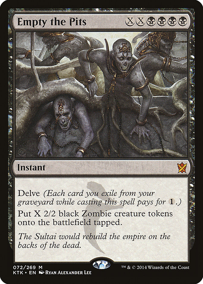 Empty the Pits [Khans of Tarkir] | L.A. Mood Comics and Games