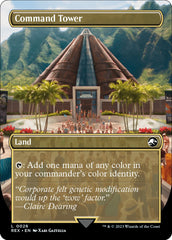 Command Tower // Command Tower (Borderless) [Jurassic World Collection] | L.A. Mood Comics and Games