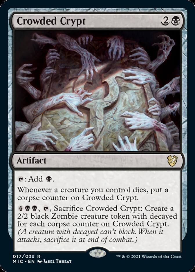 Crowded Crypt [Innistrad: Midnight Hunt Commander] | L.A. Mood Comics and Games