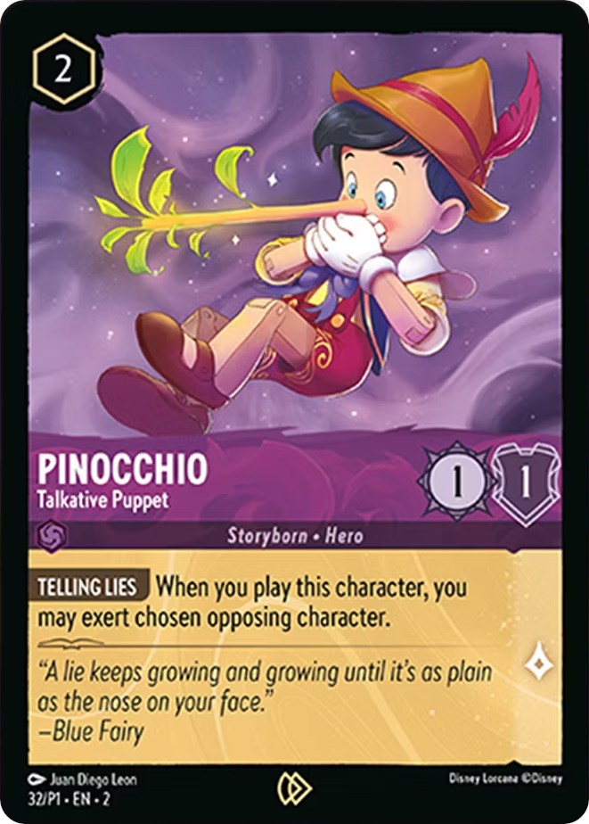 Pinocchio - Talkative Puppet (32) [Promo Cards] | L.A. Mood Comics and Games