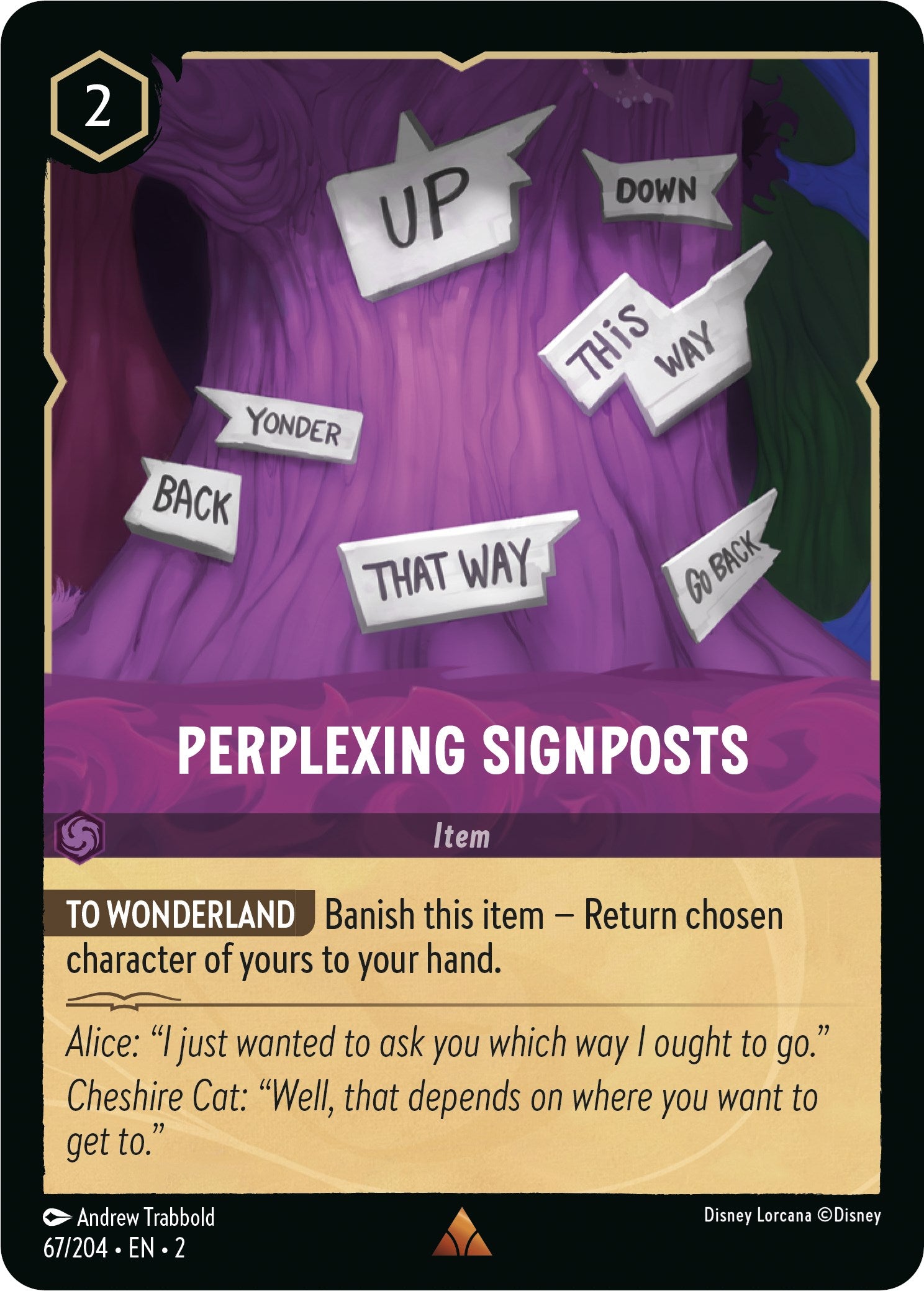 Perplexing Signposts (67/204) [Rise of the Floodborn] | L.A. Mood Comics and Games