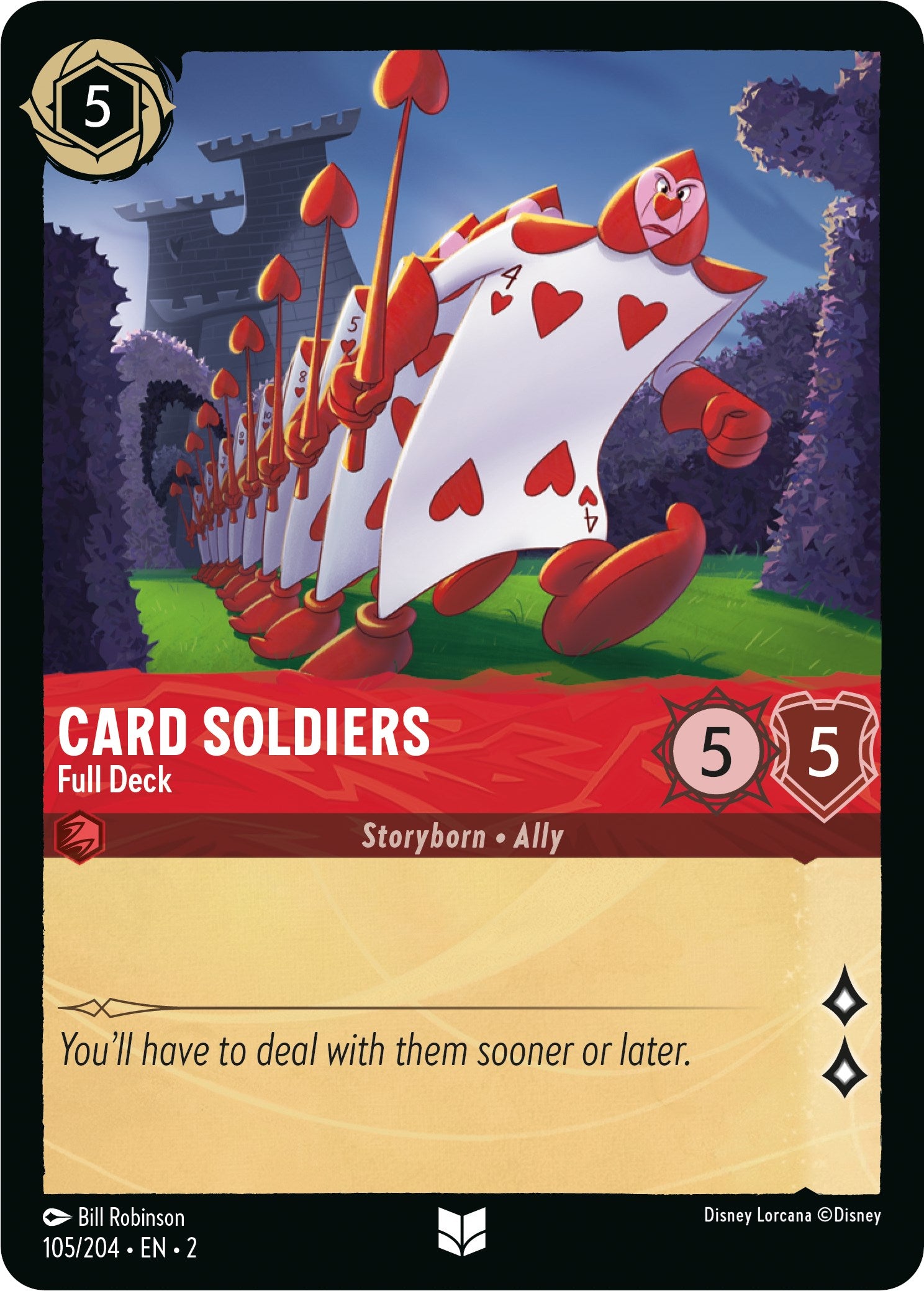 Card Soldiers - Full Deck (105/204) [Rise of the Floodborn] | L.A. Mood Comics and Games