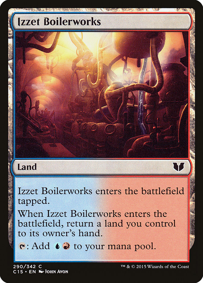 Izzet Boilerworks [Commander 2015] | L.A. Mood Comics and Games