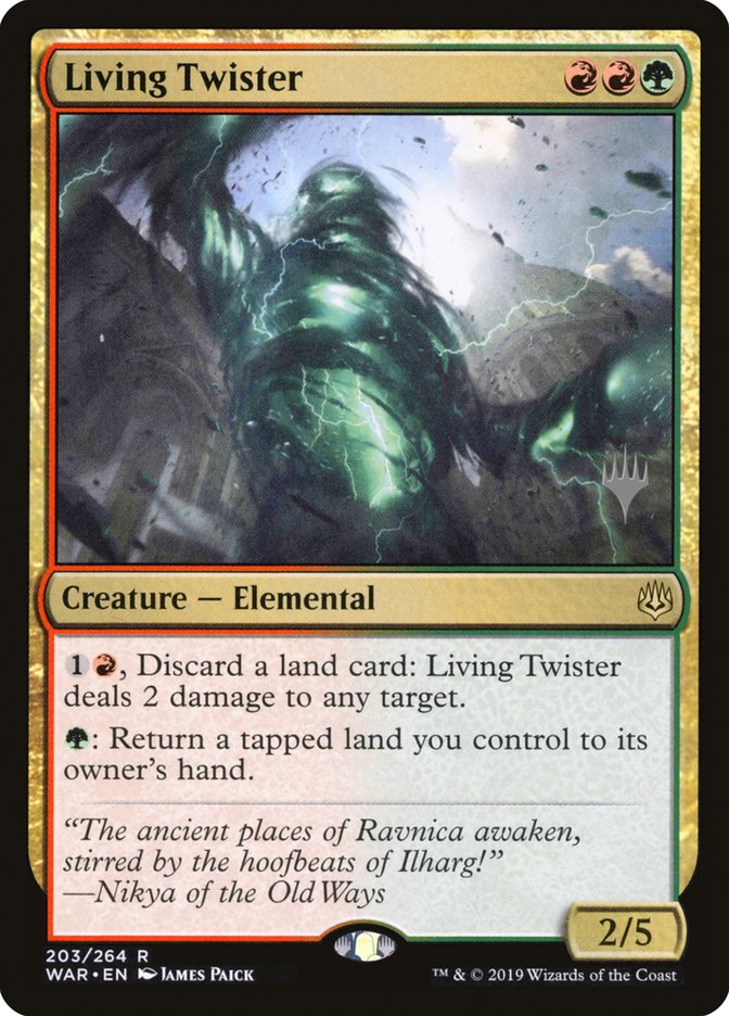 Living Twister (Promo Pack) [War of the Spark Promos] | L.A. Mood Comics and Games