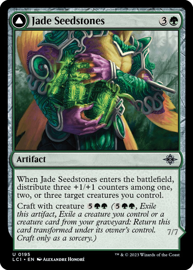 Jade Seedstones [The Lost Caverns of Ixalan] | L.A. Mood Comics and Games