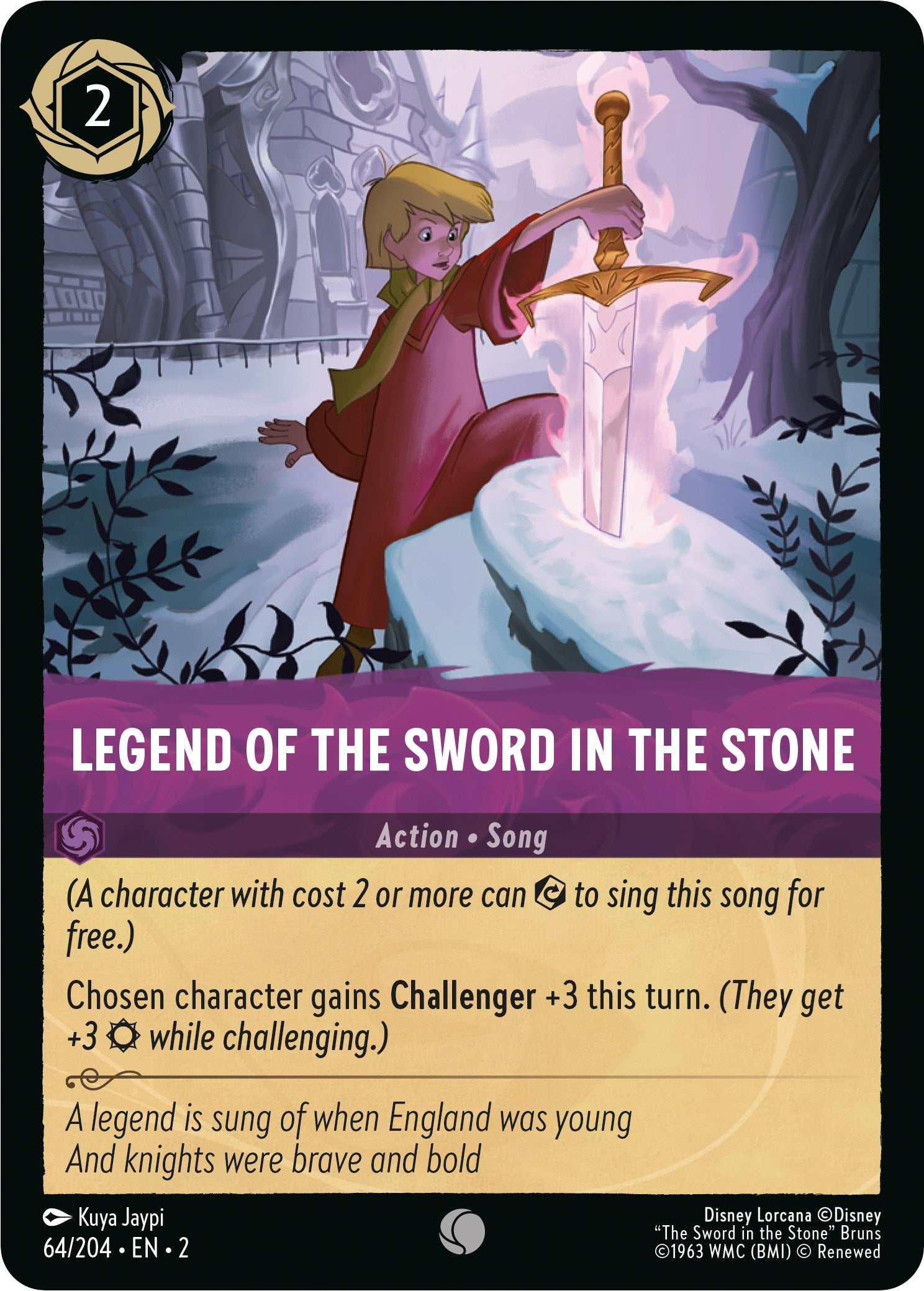Legend of the Sword in the Stone (64/204) [Rise of the Floodborn] | L.A. Mood Comics and Games