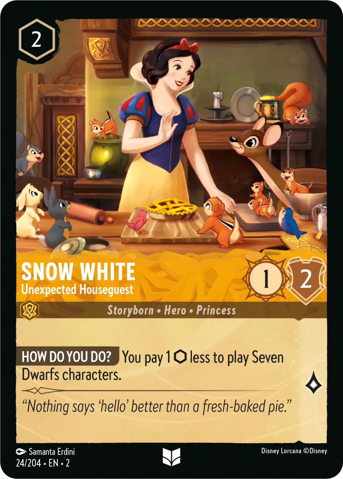 Snow White - Unexpected Houseguest (24/204) [Rise of the Floodborn] | L.A. Mood Comics and Games