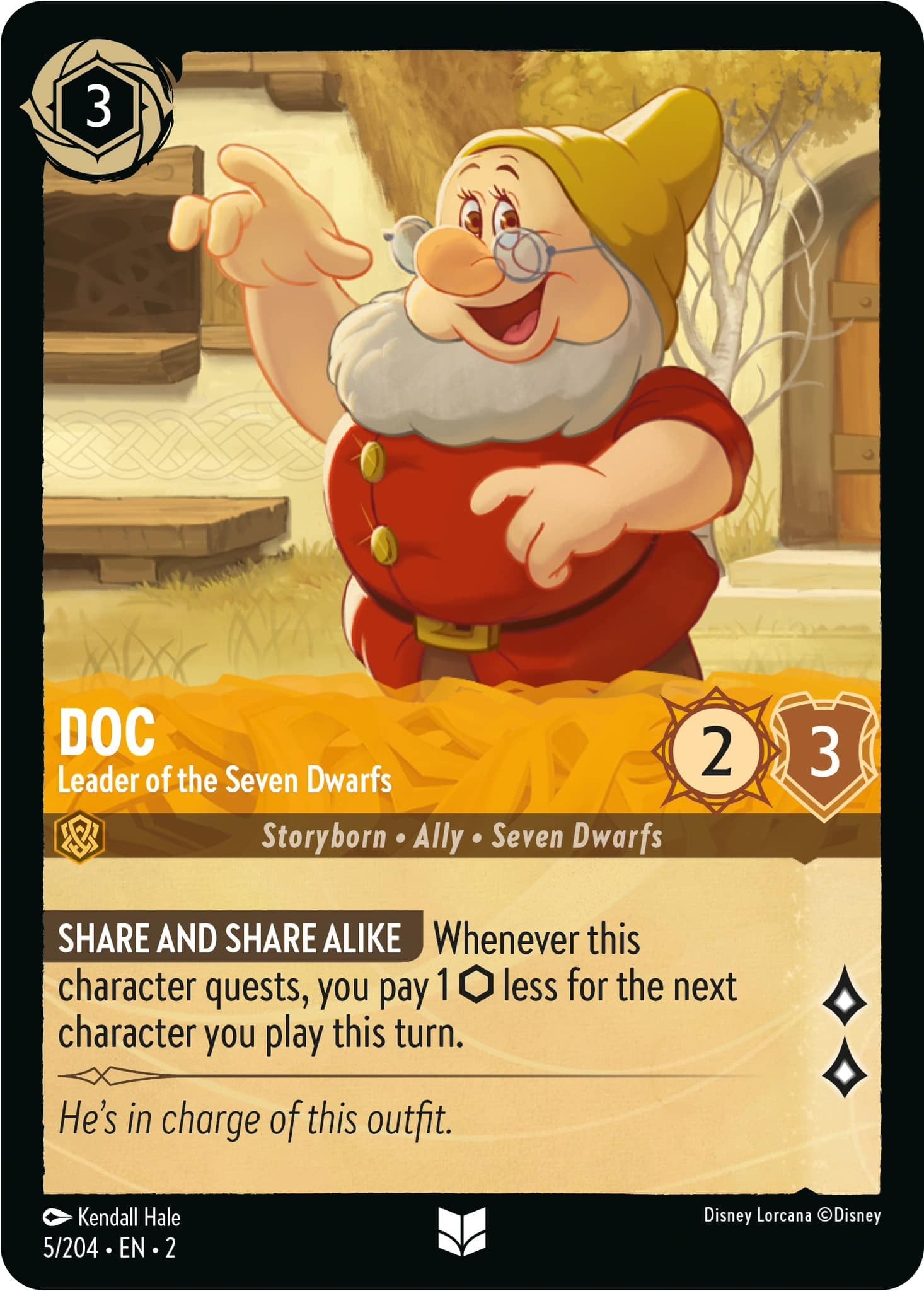 Doc - Leader of the Seven Dwarfs (5/204) [Rise of the Floodborn] | L.A. Mood Comics and Games