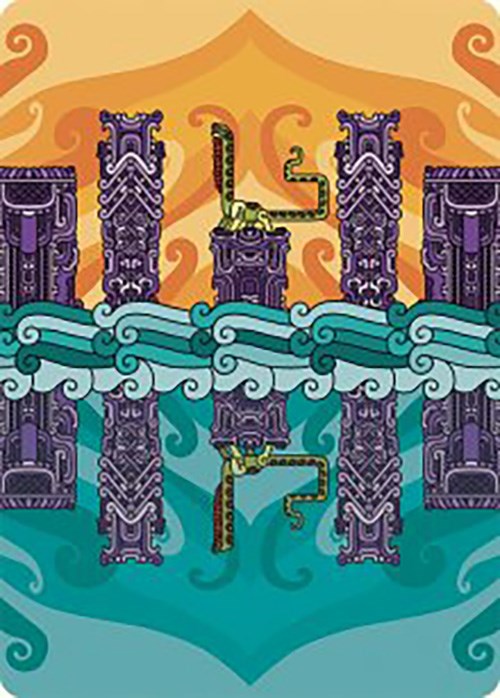 Echoing Deeps Art Card [The Lost Caverns of Ixalan Art Series] | L.A. Mood Comics and Games