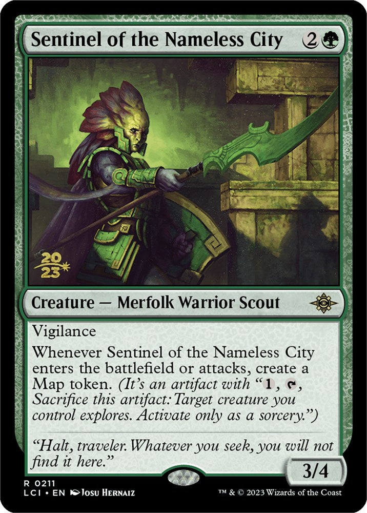 Sentinel of the Nameless City [The Lost Caverns of Ixalan Prerelease Cards] | L.A. Mood Comics and Games